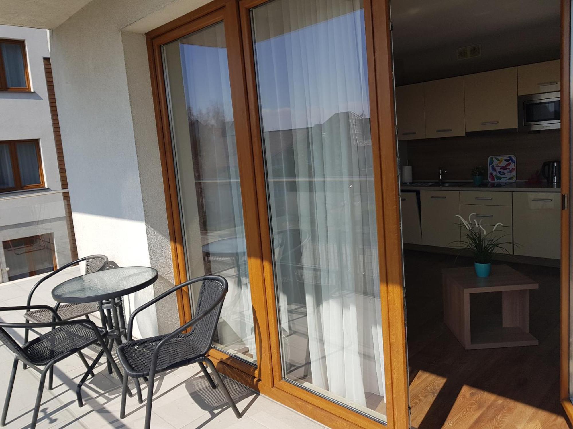 Marina Jastarnia Apartamenty W Budynku Z Basenem Habitación foto